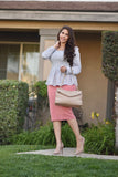 Blush pink